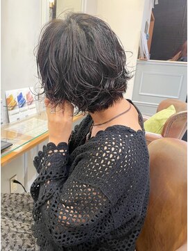 ネオリーブアイム 横浜西口店(Neolive aim) ショートカットニュアンスパーマ♪ 【横浜】