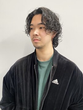 ステップボーンカット トーキョー(STEP BONE CUT TOKYO) 【ステップボーンカット】メンズミディアムパーマ