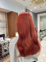 ハレル 戸塚(HAREru.)&nbsp;☆オレンジカラー　オレンジレッドカラー