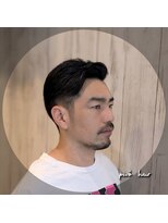 ピヴォヘアー(pivo hair) メンズカット ツーブロック ティアドロップ