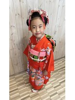 サクラ(SAKURA) 七五三/7歳/日本髪/着付け/ヘアセット/メイク/鎌倉/深沢/藤沢