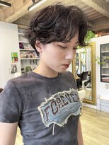 ヌード(NUDE)&nbsp;NUDEメンズライクショート ハンサムショート パーマショート