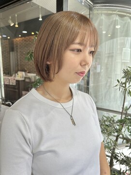 ヘアーアンドメイク ビス(HAIR&MAKE bis) シースルーボブ