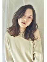 フリッカ(FLYCKA)&nbsp;◇吉祥寺店◇【川嶋】斜めバングデザインカラーシルキーベージュ