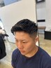 【ビジネスマン向け】メンズカット+ビジネスパーマ+プレミアムjスタイル