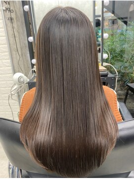 プリンシペ(PRINCIPE) 縮毛矯正ダメージレスカラー超音波トリートメント(カラーver)