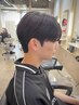 【韓国ヘア】ケア剤使用☆ダウンパーマ+カット+ 2STEPトリートメント　￥9500