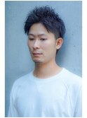 メンズベリーショート刈り上げビジネスマンスタイルスーツ清潔感