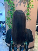 美容室むっしゅ ロングヘア　ヘナカラー