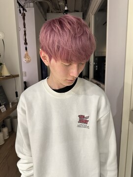 ユニ(uni) メンズピンクカラー