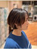 ナチュラルショートボブ