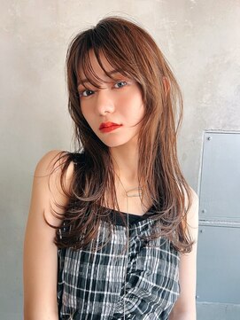 ロジッタ(ROJITHA) 【ROJITHA原宿表参道】ベージュ×ロングレイヤー