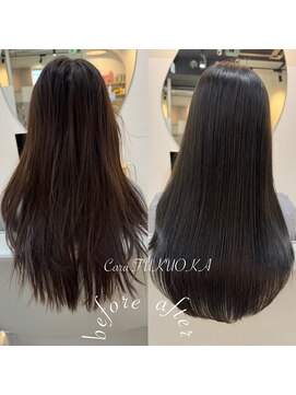 カラ フクオカ(Cara FUKUOKA) はじめての方もおすすめ《髪質改善うる艶ストレート》