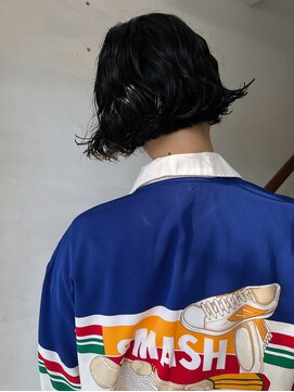 ヤント(yant) マッシュミニボブ × ニュアンスパーマ