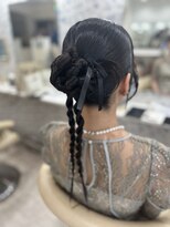 サクララ(Sakura la)&nbsp;カチモリヘア／結婚式／お呼ばれヘア／参列へア／二次会へア