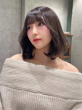 ロンド ジュルード 名古屋(Lond jeloud) 学割U24 韓国風 ウルフ フェイスレイヤー 顔周り 前髪