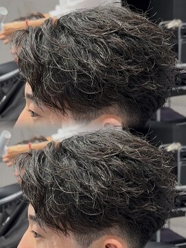 ステラ(STELLA) フェザーパーマ/フェザーショート/毛流れパーマ/緩めパーマ