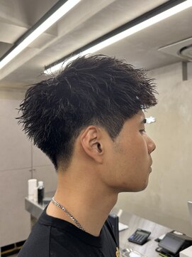 ニコ トウキョウ ロジック(nico TOKYO Logic) 刈り上げアップバングスパイキーショートパーマスパイラルパーマ