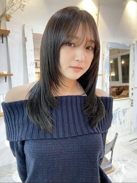 オーリーエトワ 御器所(oorry.etwa) ミディアムレイヤーカット20代