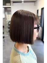 ペチカ(PEZZICA)&nbsp;切りっぱなしボブ/アッシュカラー
