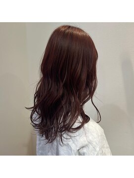 艶感が可愛いピンクブラウン11.4