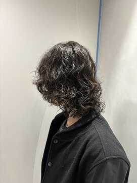 綿貫航太◎ミディアムパーマ/メンズパーマ/メンズウルフ