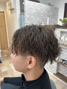 宇城市｜ツイストスパイラルパーマ