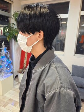 リップソウル(RIP SOUL) 《RIP SOUL》センターパートショートウルフ