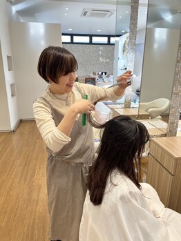 サルー ヘアーメイクの写真/〈髪のお悩み解決◎〉髪のお悩みを抱えるあなたへ―。ここでしか得られないスタイルをご提案します！
