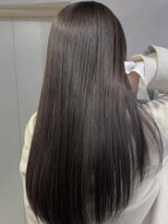 アリー 原宿 表参道(ALLY)&nbsp;ALLY八巻 髪質改善×ブリーチなしグレージュカラー