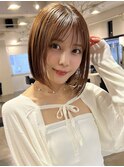 ボブショートボブ切りっぱなしボブ内巻きボブミニボブ小顔カット