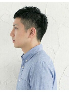 ノーブル 白金台店(Noble by PROGRESS) ☆スーツ短髪ツーブロック束感モテる黒髪シークレットパーマ☆
