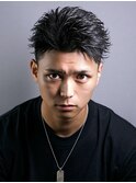 men'shair/波巻きツイストスパイラル/ニュアンスパーマ