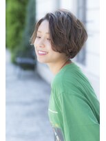 ミエル ヘア 新宿(miel hair)&nbsp;【mielhair新宿店】シースルー無造作ヘアー