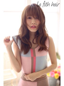 ラフィス ヘアールーチェ 樟葉店(La fith hair luce) 【Lafith】トレンド☆ブラウンウェーブ　スタイル