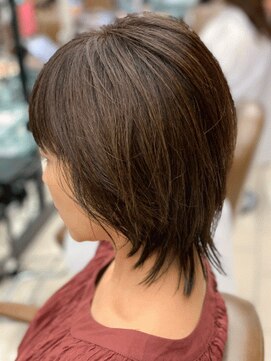 ミーティア バイ クアトロ(Meteor By QUATRO) モカベージュ×くびれセミディ