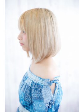ミック ヘアアンドビューティー 大山店(miq Hair&Beauty) スパイシー&キュート★ハイトーンミディb