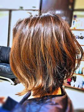 キャン 温品店(CAN) 【CAN温品店】外ハネ丸みショートボブ