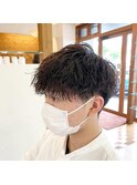 無造作スパイラルマッシュ