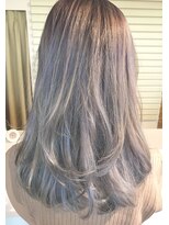 マリーナヘアー(marina hair)&nbsp;ホワイトカラー　アッシュ　ヴァイオレット