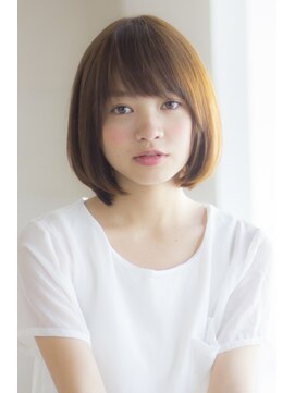 ラフ フロム ガーデン(Laf from GARDEN) 寺尾拓巳　大人かわいいラベージュくびれヘアインナーカラーボブ