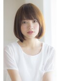 寺尾拓巳 大人かわいいラベージュくびれヘアインナーカラーボブ