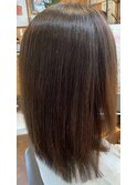ツヤツヤ質感矯正