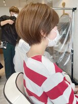 リーフ 王寺店(LEAF≠)&nbsp;大人かわいい20代30代40代　丸みのあるマッシュショート