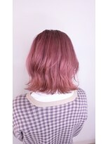 ヘアーアンドアイラッシュ ヨーク(Hair&eyelash york's)&nbsp;ハイブリーチピンク