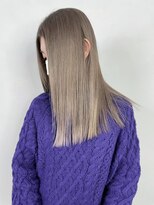 アルバム 新宿(ALBUM SHINJUKU) ロングハイベージュ_アースカラーくびれヘアツートン_ba367401