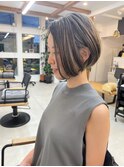 コントラストハイライトカラー ミニボブ