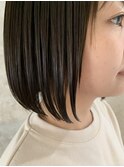 ボブ×マットカラー