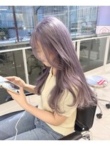 ランテルディ 渋谷(LANTERDIT)&nbsp;【LANTELDIT】ケアブリーチ使用のペールラベンダー♪