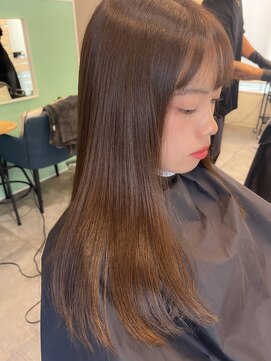 ヘアーメイク チョコ(hair make choco) オリーブベージュ